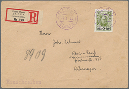 15974A Russische Post In Der Levante - Staatspost: 1913, 2 Pia./20 K. Tied Violet "ROPIT JAFFA -7 3 13" To - Levant