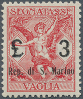 15991A San Marino: 1890, Traumhaft Schönes Postfrisches Luxusstück, 100 % Perfekt Zentriert, Ein Stück Für - Nuovi