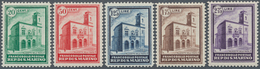 16000 San Marino: 1932, Post Office Building, 20c. To 2.75l., Complete Set Of Five Stamps, Unmounted Mint, - Nuovi