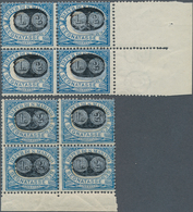 16015 San Marino - Portomarken: 1931, Postage Due Stamp With Overprint Of The New Value, Two Mint Never Hi - Portomarken