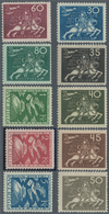 16032A Schweden: 1924, "Ausgabe Zum 50jährigen Bestehen Des Weltpostvereins (UPU)", Postfrische Serie (Mi. - Nuovi