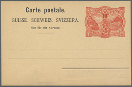 16159 Schweiz - Ganzsachen: 1905, GANZSACHEN-Karte ''RÜTLI-Essay" Zu 10 Rp. Mit Großem Wertschild 'Rütli, T - Entiers Postaux