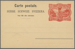16159A Schweiz - Ganzsachen: 1905, GANZSACHEN-Karte ''RÜTLI-Essay" Zu 10 Rp. Mit Großem Wertschild 'Rütli, T - Entiers Postaux