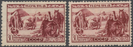 16196 Sowjetunion: 1933, Probably This Stamp Had Missing Perforation At The Left Side And Was Additionally - Storia Postale