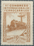 16256 Spanien: 1930, 10 Ptas. Einzelstück, Perfekt Zentriert, Ganz Kleine Falzspur, (Edfil= 700.- + 30% Fü - Oblitérés