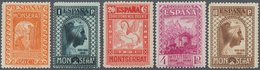 16257 Spanien: 1931, Satz "Zum 900.jährigen Bestehen Des Klosters Montserrat", Postfrische Serie Alle Wert - Oblitérés