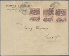 16278 Thrakien - Griechisches Besetzungsgebiet: 1914. Envelope (folds And Tears) Written From The 'Deutsch - Thrace