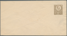 16423 Ungarn - Ganzsachen: 1871, 3 Kr Green And 15 Kr Brown Postal Stationery Covers Unused - Entiers Postaux