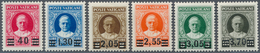16436A Vatikan: 1934, Provisional Overprints, Complete Set Of Six Values, Mint O.g. With Hinge Remnants, Si - Storia Postale
