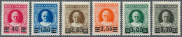 16436B Vatikan: 1934, Provisional Overprints, Complete Set Of Six Values, Unmounted Mint, Signed And Certif - Briefe U. Dokumente