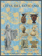 16455 Vatikan: 1983, Block Ausstellung Vatikanischer Kunstgegenstände In Den USA , Bei Der Vorliegenden Ab - Lettres & Documents