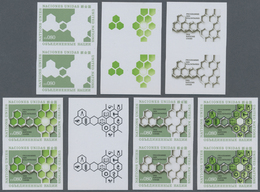 16478 Vereinte Nationen - Genf: 1973. Progressive Proof (7 Phases) In Vertical Pairs For The Complete Issu - Neufs