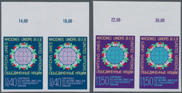 16493 Vereinte Nationen - Genf: 1976. Complete Set "HABITAT - UN Conference On Human Settlements" (2 Value - Neufs