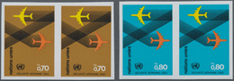 16504 Vereinte Nationen - Genf: 1978. Complete Set "ICAO - Intl. Civil Aviation Organization" In IMPERFORA - Neufs