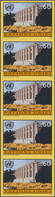 16558 Vereinte Nationen - Genf: 1994. Definitive Stamp 60c In An IMPERFORATE Vertical Strip Of 5 Showing " - Neufs