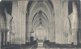 VERMENTON . INTERIEUR DE L'EGLISE . AFFR LE 5-7-1915 AU VERSO . 2 SCANES - Vermenton