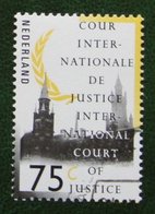 75 Ct Cour Court Internationale De Justice NVPH D52 D 52 1989-1994 Gestempelt / Used NEDERLAND / NIEDERLANDE - Servizio