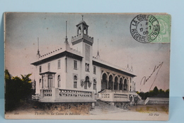 1905  CARTE  POSTALE  DE  TUNIS    PARTIE  DE  LA  GOULETTE   POUR  LEUC    (  AUDE  ) - Lettres & Documents