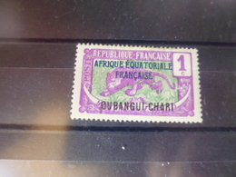 OUBANGUI YVERT N° 43* - Unused Stamps