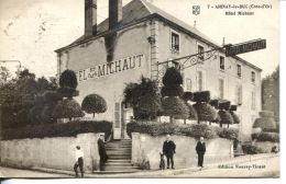 N°62077 -cpa Aigny Le Duc -hôtel Michaut- - Aignay Le Duc