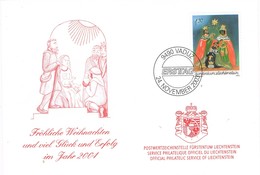 28596. Tarjeta VADUZ (Liechtenstein) 2003. Navidad, Weihnachten, Chritskindl - Cartas & Documentos