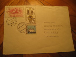 AMSTERDAM 1928 Olympic Games Olympics BILA TREMESNA 1966 Stamp On Cover CZECHOSLOVAKIA - Sommer 1928: Amsterdam