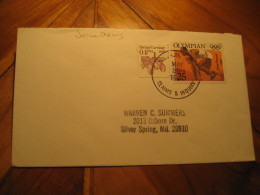 JESSE OWENS Berlin 1936 Olympic Games Olympics COLUMBIA 1991 Stamp On Cover USA - Ete 1936: Berlin