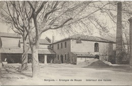 SORGUES (Vaucluse)  Granges De Roues. Intérieur Des Usines - Sorgues