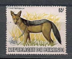 Burundi 1983 - Wild Dog Canis Mesomelas 65F - USED - Used Stamps