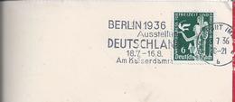Berlin 1936. Olympic Games Berlin 1936. Exhibition Olympic Games. Olympische Spiele Berlin. Olympesche Spiller. - Ete 1936: Berlin