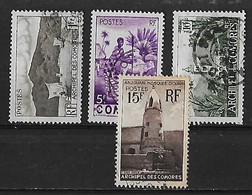 Comores 3 5 8 Et 10 O. - Used Stamps