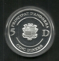 ANDORRA MONEDA EN PLATA 1748-1998 250e ANIVERSARI DEL MANUAL DIGEST (M.C.05.18) - Andorra