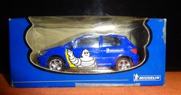 Voiture - Peugeot 307 "Michelin" - Norev - 3 Inches - Publicitaires - Toutes Marques