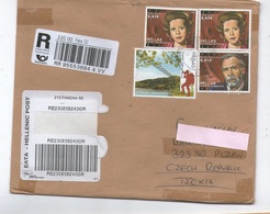 Greece 2012 -  Registered  Postage Used Cover In Czech Rep. - Brieven En Documenten