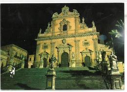 Sicilia Modica (Ragusa) Duomo Di S. Pietro – Notturno Non Viaggiata - Modica