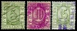 HONG-KONG, Stamp Duty, Used, F/VF - Post-fiscaal Zegels