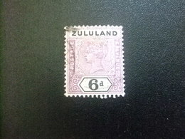 ZULULAND 1894 REINA VICTORIA Yvert 18 FU Stanley Gibbons N 24 FU Fil Corona - Zoulouland (1888-1902)