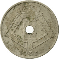 Monnaie, Belgique, 10 Centimes, 1938, TB, Nickel-brass, KM:112 - 10 Centimos