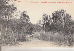 GUINEE    ROUTE DU NIGER. PRES BAYOREA - Guinée Française