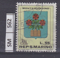 SAN MARINO  1968	Stemmi L. 35 Usato - Oblitérés