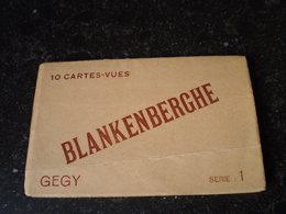 Blankenberghe - Blankenberge // Carnet - Boekje // GEGY Serie 1 / 10 Kaarten // 19?? Met Betere Kaarten - Blankenberge