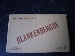 Blankenberghe - Blankenberge // Carnet - Boekje // GEGY Serie 2 / 10 Kaarten // 19?? Met Betere Kaarten - Blankenberge