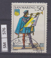 SAN MARINO  1973	Balestrieri L. 50 Usato - Gebruikt