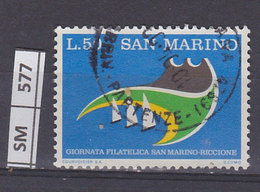 SAN MARINO  1974	Giornata Filatelica, L. 50 Usato - Gebruikt