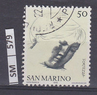 SAN MARINO  1976	Le Virtù Civili, L. 50 Usato - Oblitérés