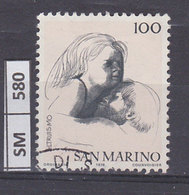 SAN MARINO  1976	Le Virtù Civili, L. 100 Usato - Usati