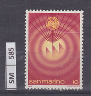 SAN MARINO  1978	Giornata Telecomunicazioni L. 10 Usato - Oblitérés