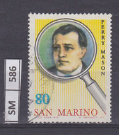 SAN MARINO  1979	Letteratura Poliziesca L. 80 Usato - Used Stamps