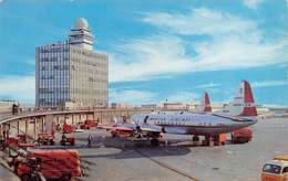 07752 "EAST BOSTON - LOGAN INTERNATIONAL AIRPORT"  ANIMATA, AEREO AMERICAN. CART  SPED 1969 - Boston