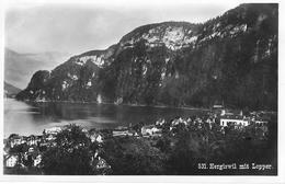 HERGISWIL → Dorfansicht Mit Der Alten Lopperstrasse, Ca.1940 - Hergiswil